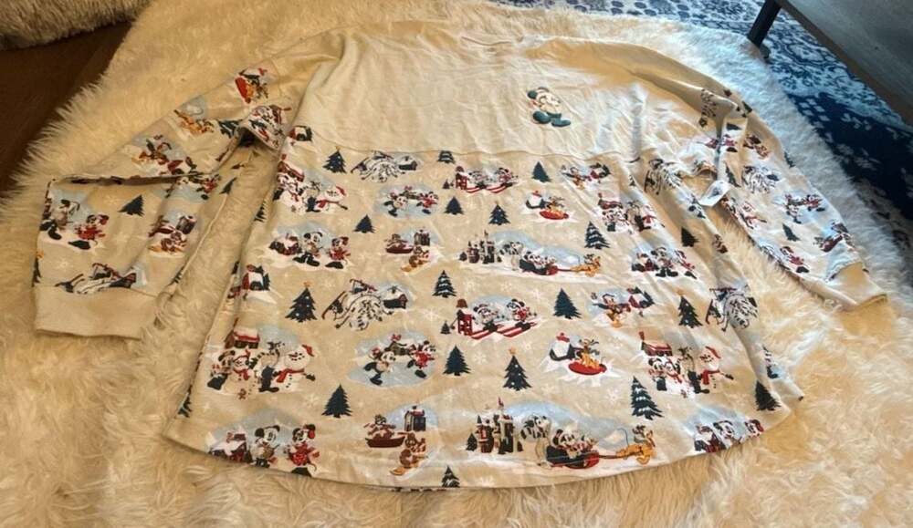 Disney Parks Walt Disney World Snow Much Fun Mickey and Friends Holiday Spirit J